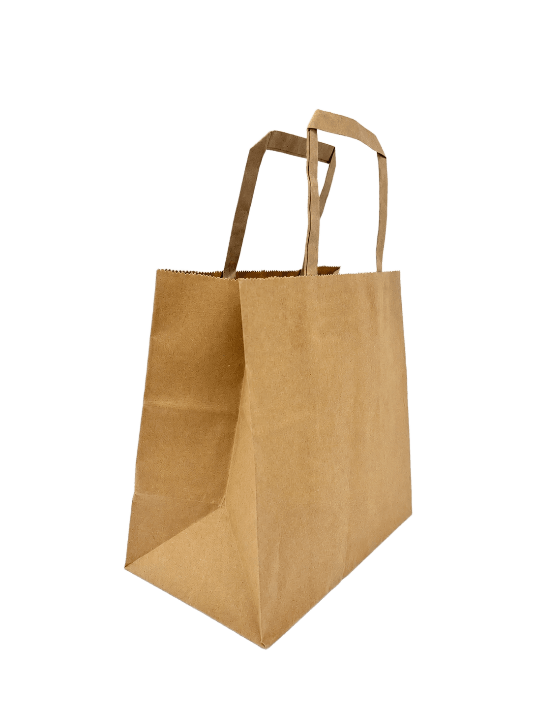 Flat Handle Kraft Paper Bags
